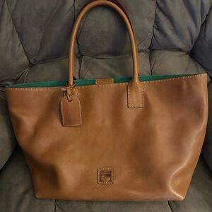Dooney and Bourke Florentine Medium Russel Bag in Natural